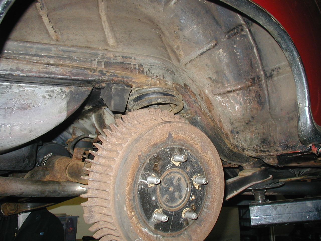 Rust repair on car фото 109