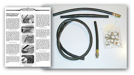 126 300SD Flexible Fuel Line Kit 126 300SD Flexible Fuel Line Kit