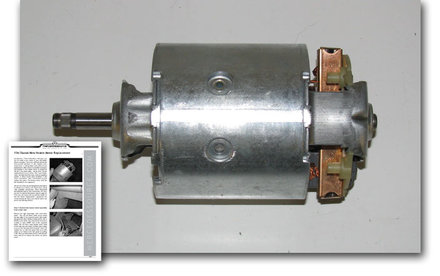 126 Chassis All Models 1981 to 1991 New Heater Blower Motor Installation Kit