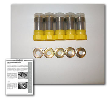 5 cyl Nozzles With Heat Shields 176