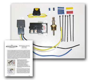 SVO fuel heater kit w instructions