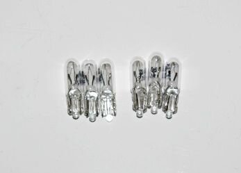 Small clear dash lights