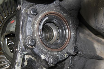 transmission output shaft seal leak