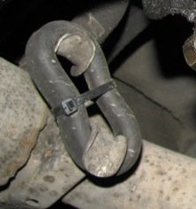 Securing Rubber Exhaust System Hangers (Donuts), Engine Problem