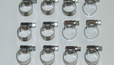 German hose clamps set 12