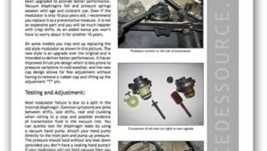 Mercedes 300d shift modulation #6