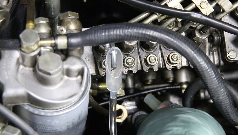 Mercedes diesel injector timing adjustment #7